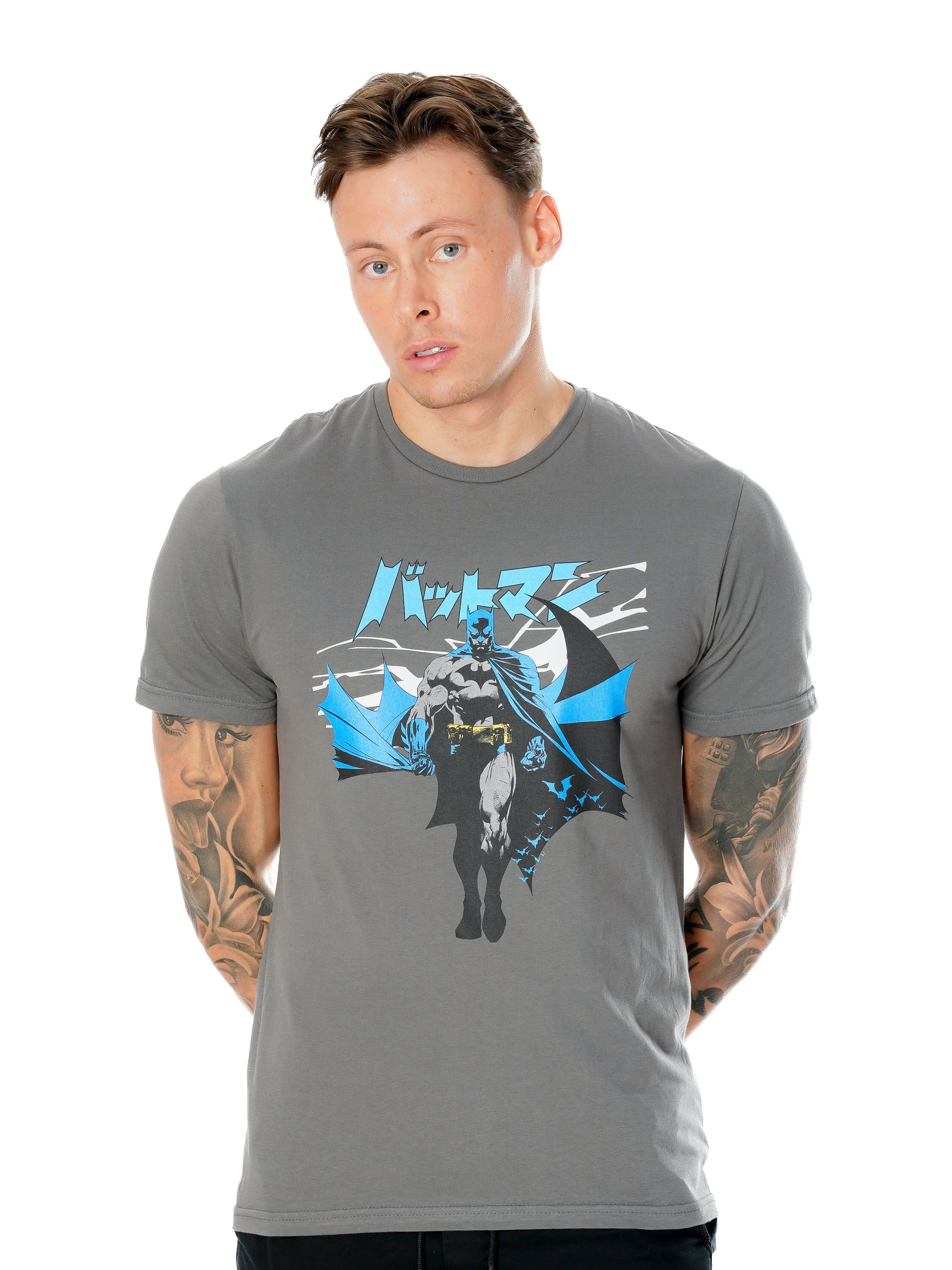 Batman Manga Cape T-Shirt