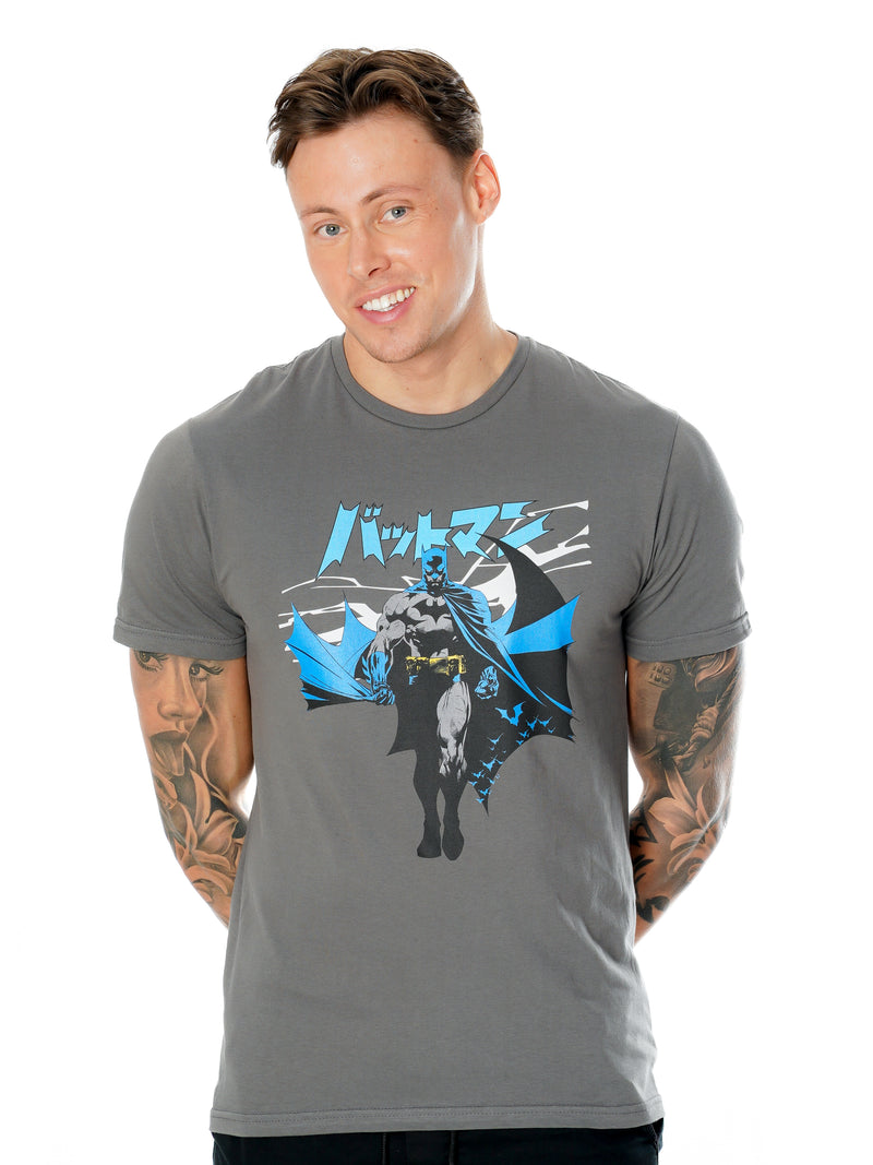 Batman Manga Cape T-Shirt