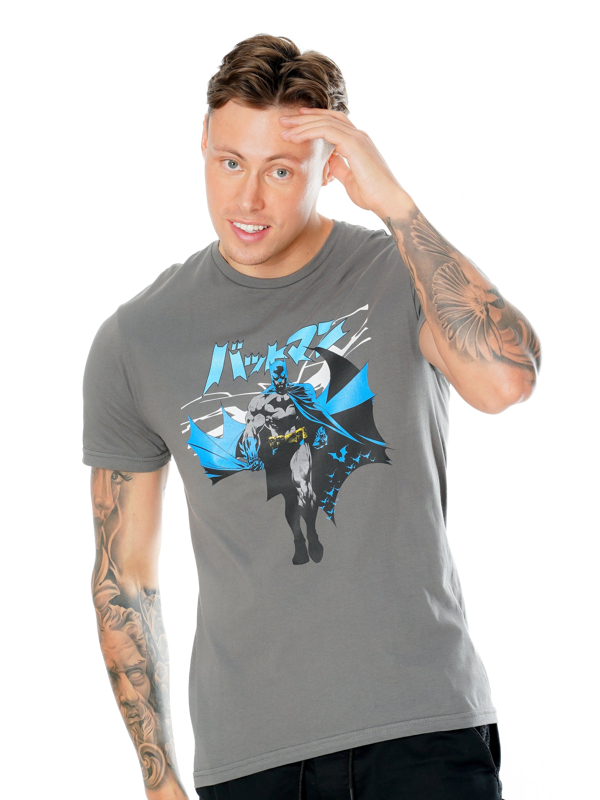Batman Manga Cape T-Shirt