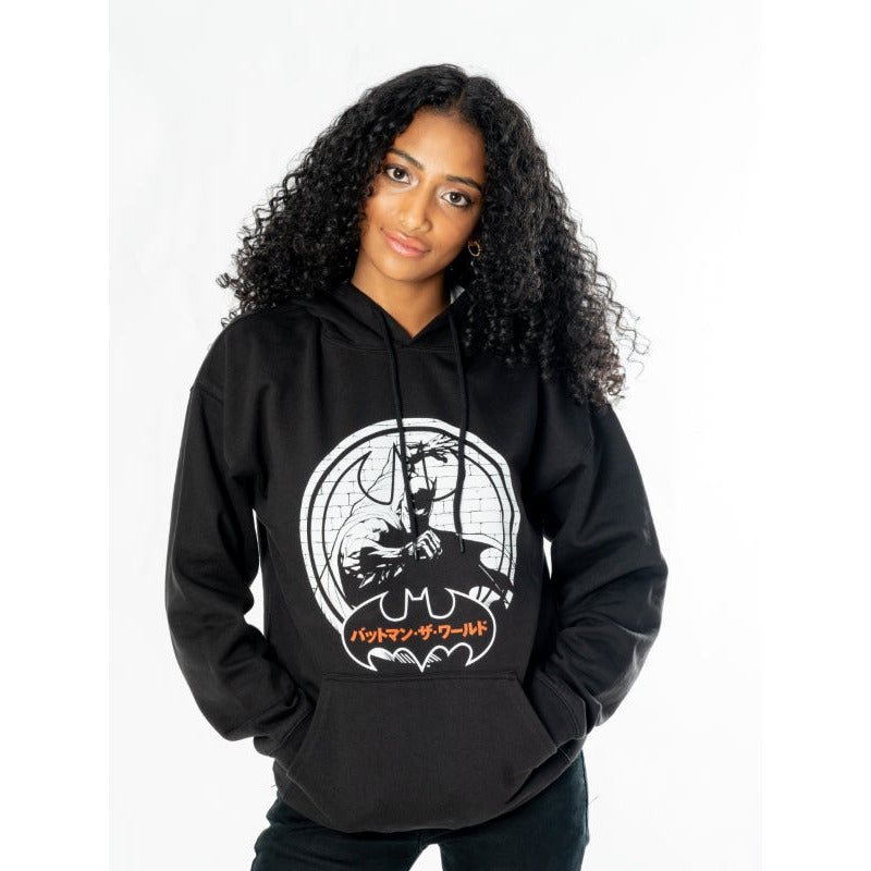 Batman Black Adult Anime Wall Hoodie