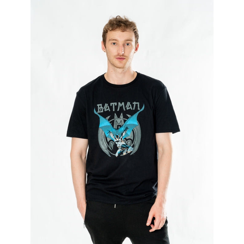 Batman Black Adult Anime Cape T-Shirt