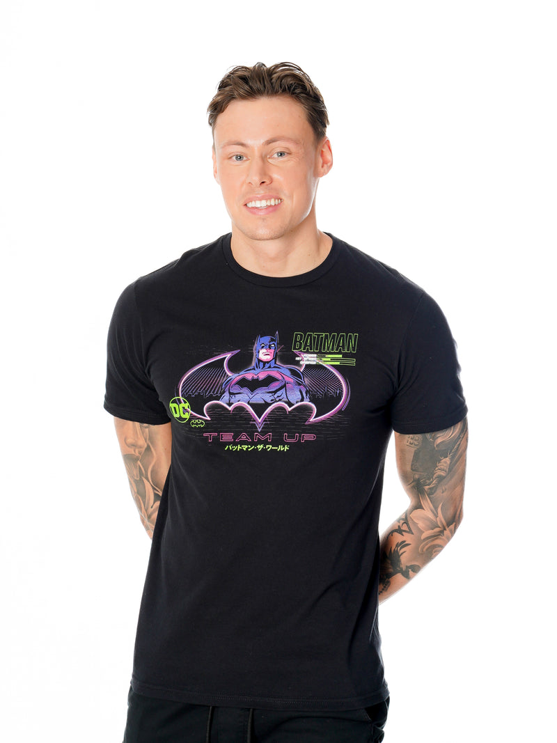 Batman Anime Matrix Grid Tshirt