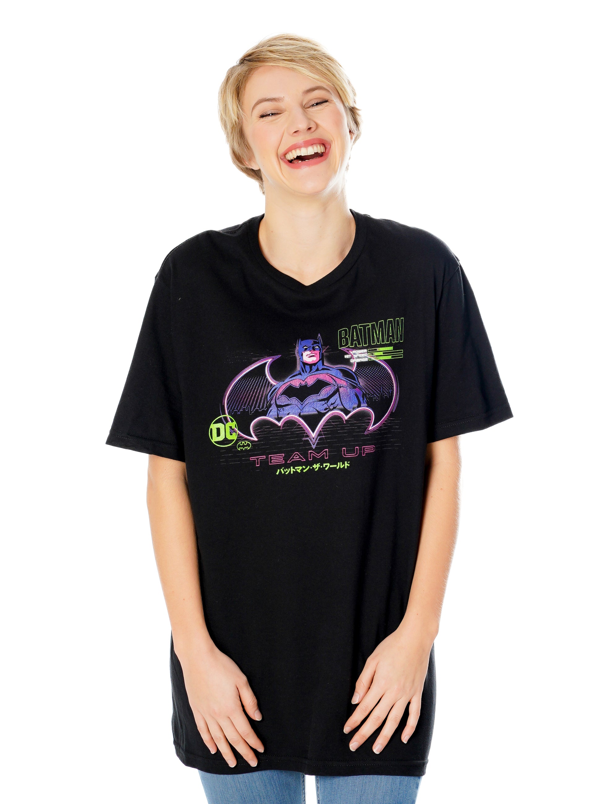 Batman Anime Matrix Grid Tshirt