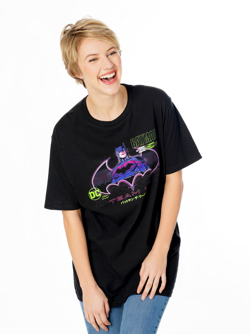 Batman Anime Matrix Grid Tshirt