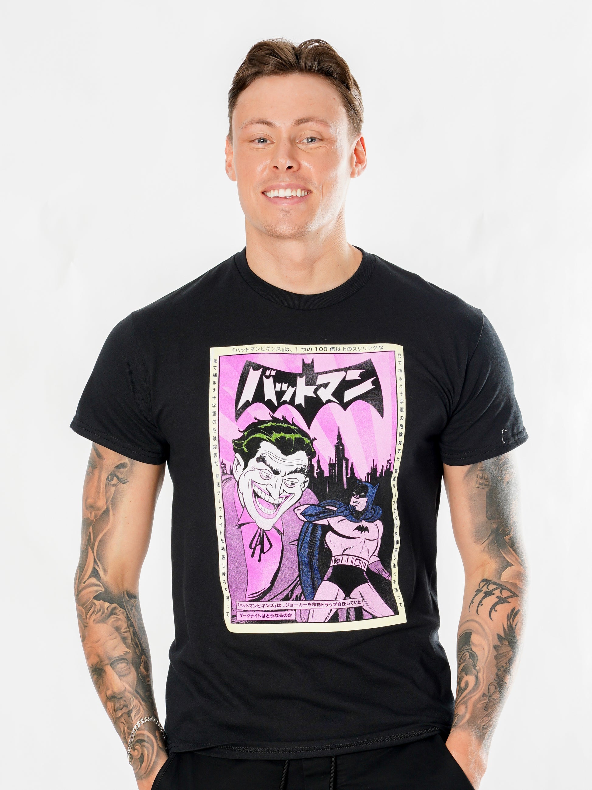 Batman Joker Anime Poster Tshirt