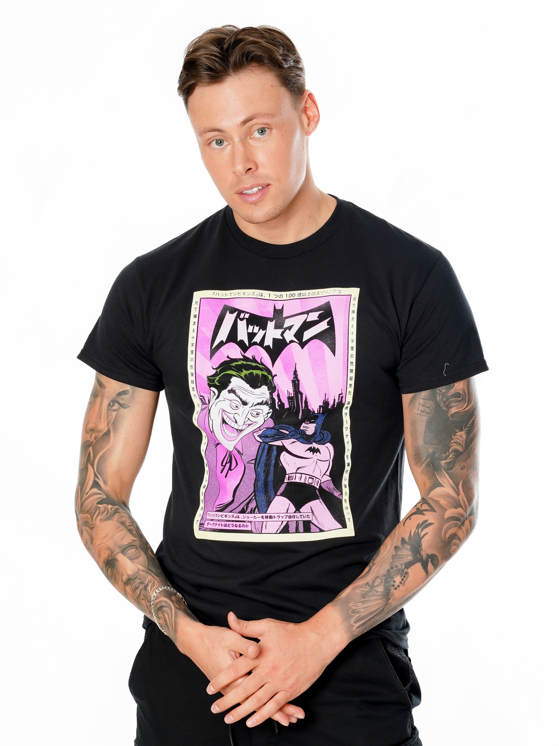 Batman Joker Anime Poster Tshirt