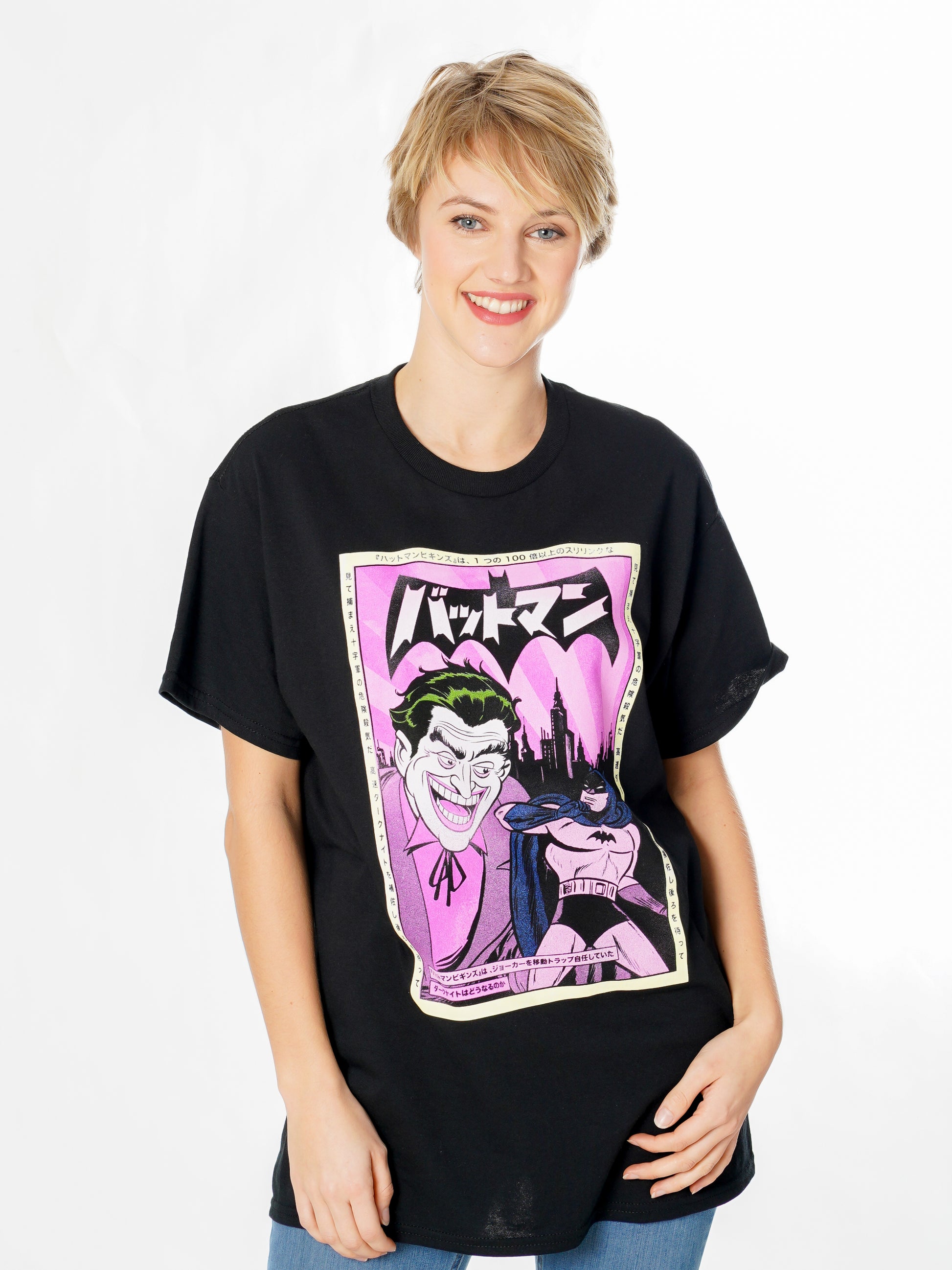 Batman Joker Anime Poster Tshirt