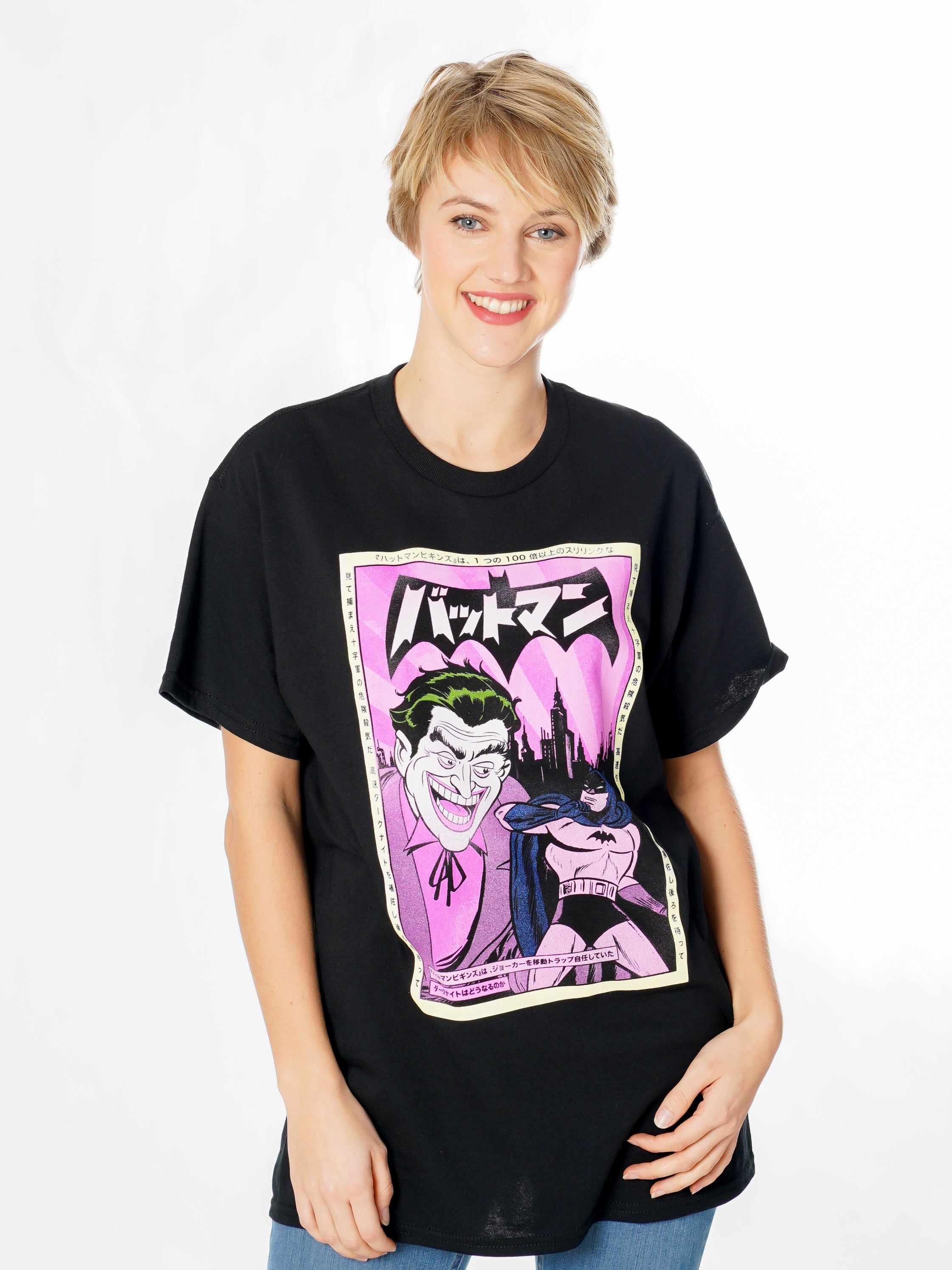 Batman Joker Anime Poster Tshirt