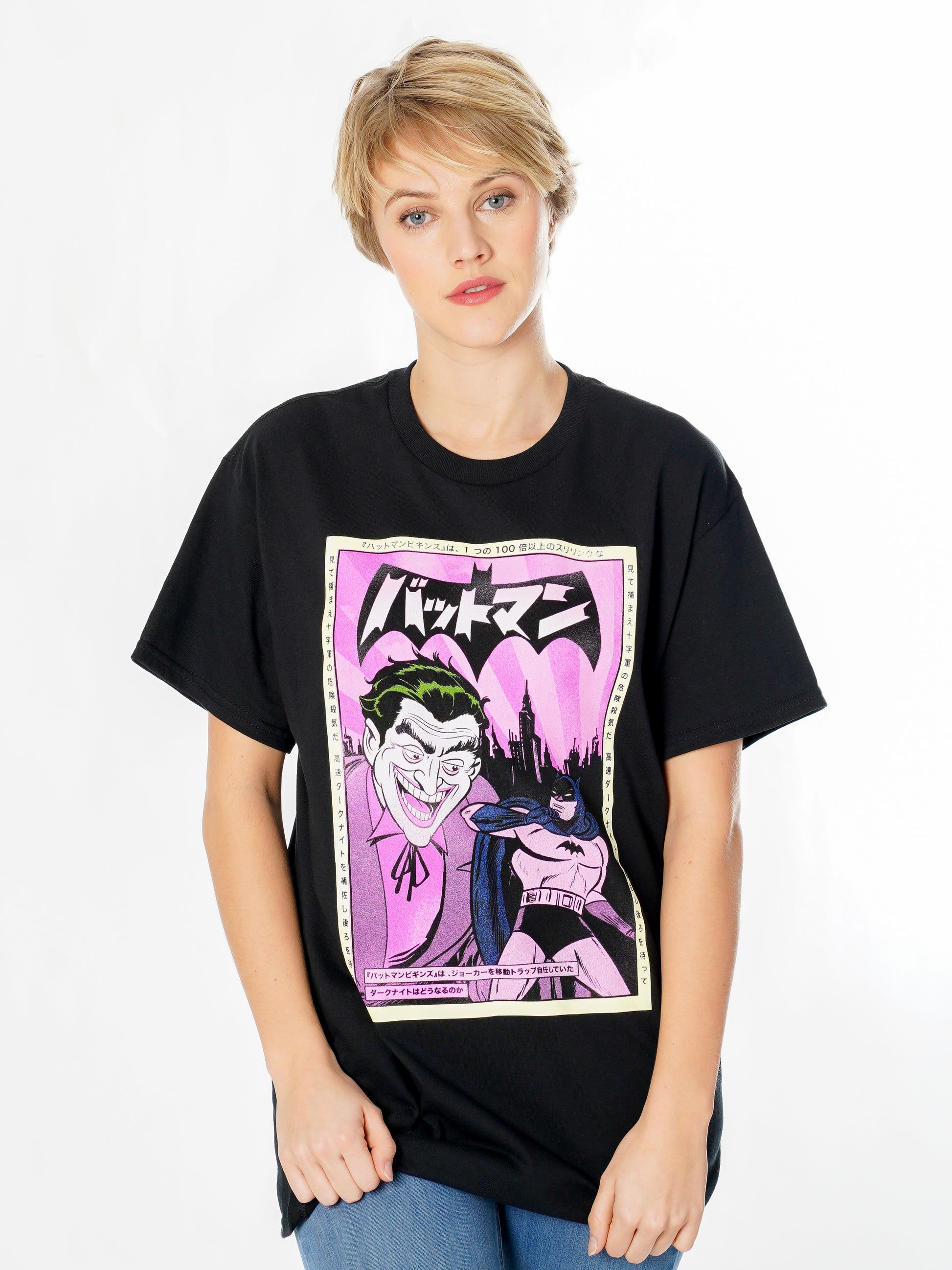Batman Joker Anime Poster Tshirt