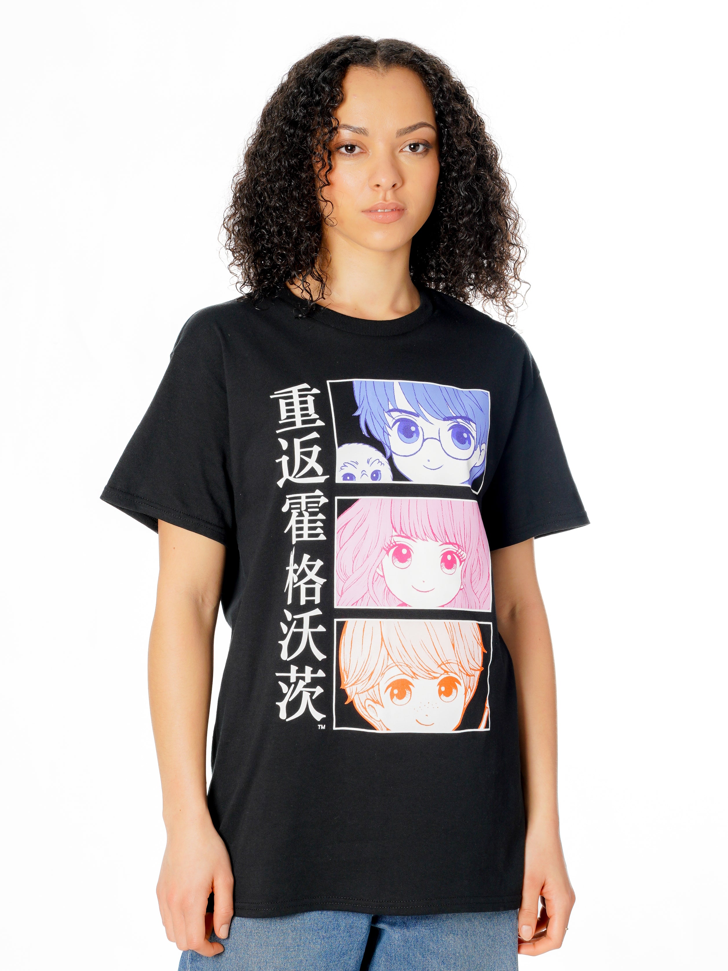 Harry Potter Anime Hogwarts Tshirt