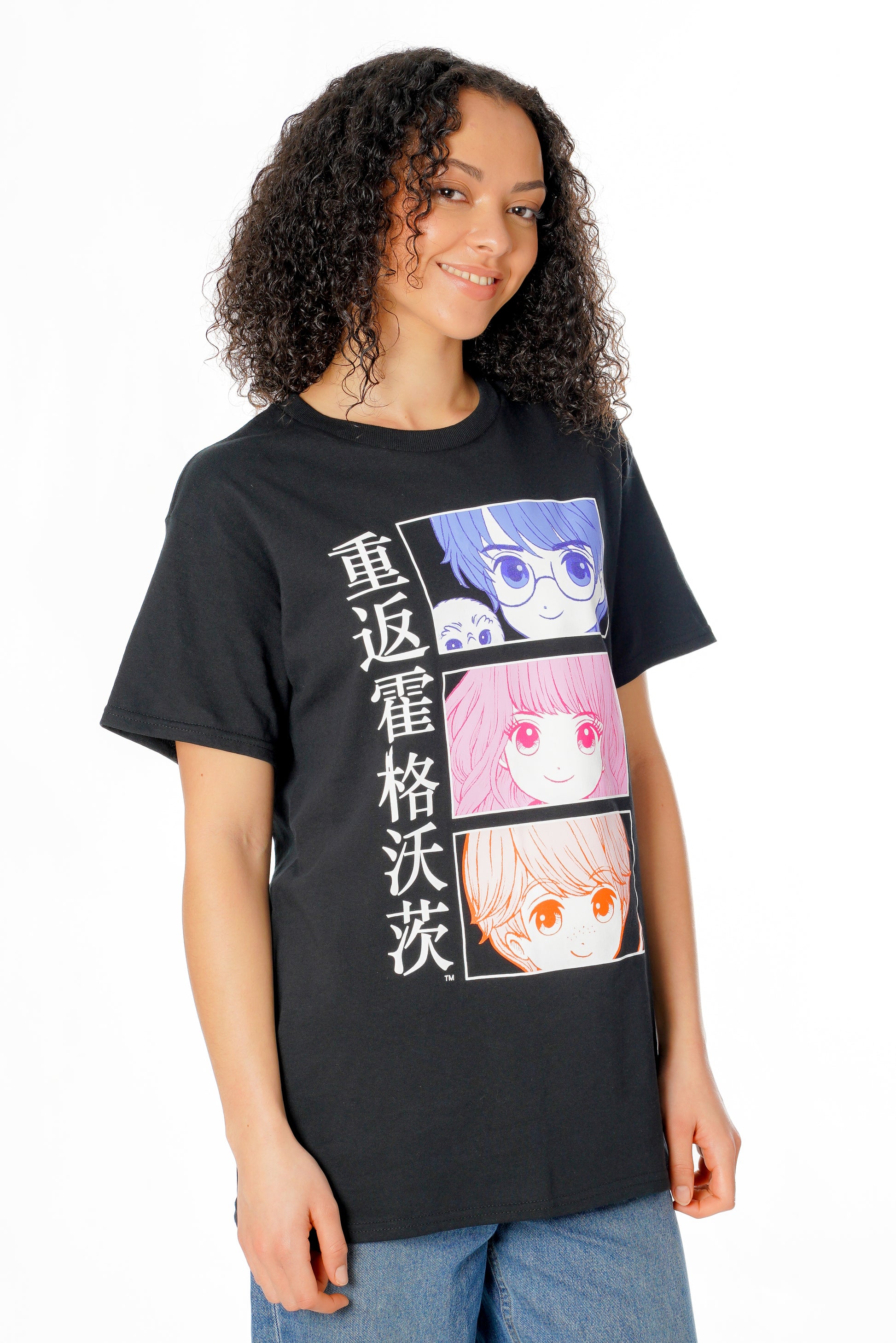 Harry Potter Anime Hogwarts Tshirt