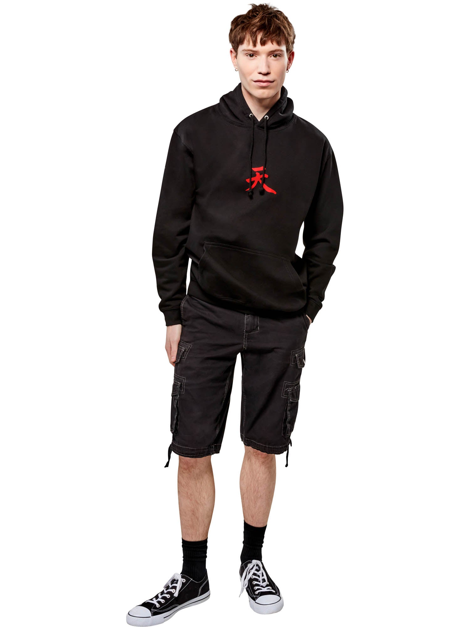 Street Fighter Akuma Reverse Hoodie