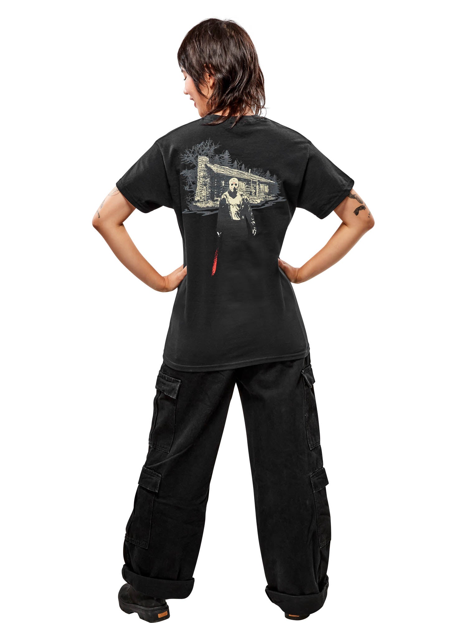Friday The 13Th Camp Crystal Lake Reverse Tshirt