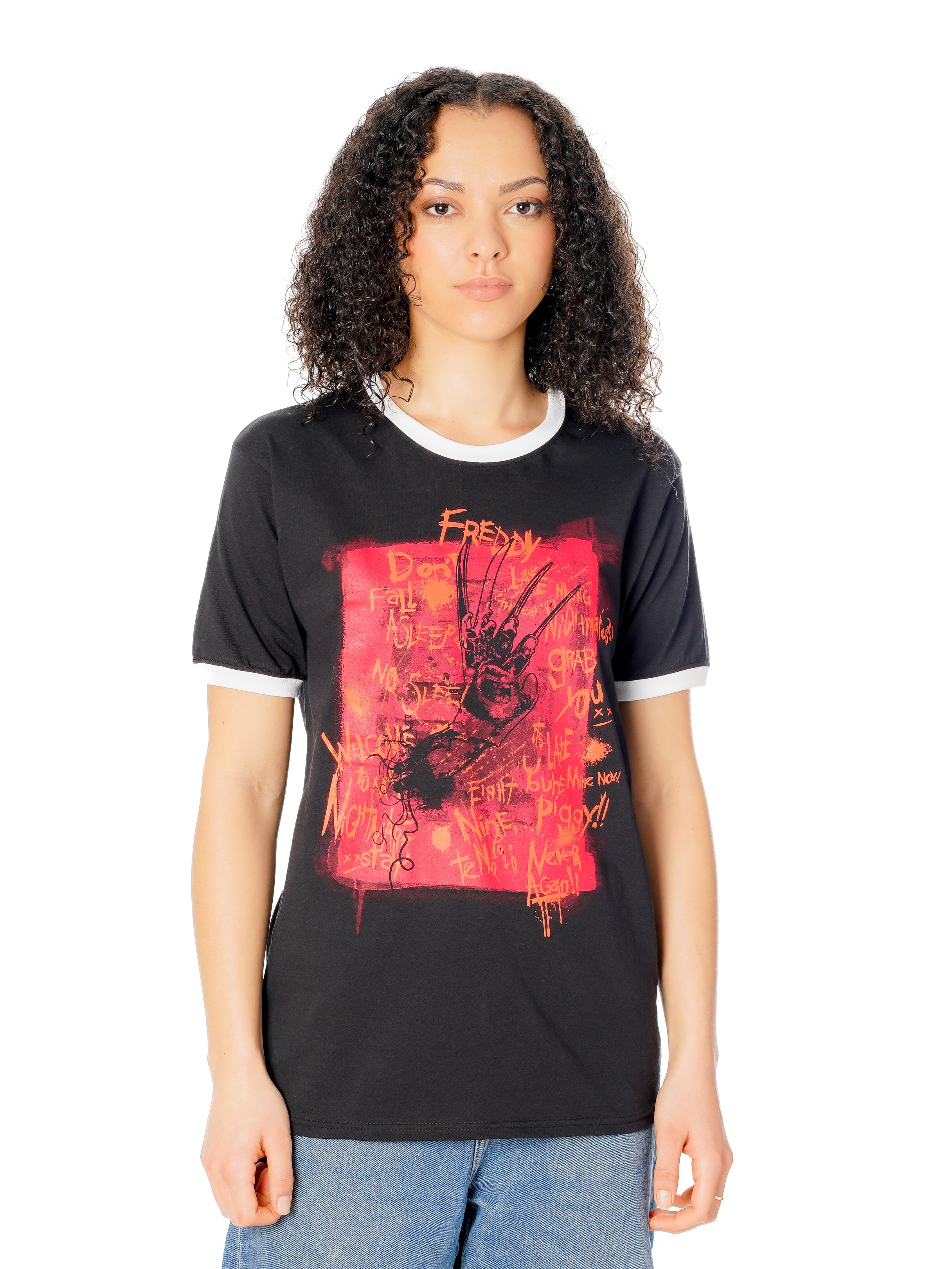 Nightmare On Elm Street Freddy Claw Tshirt
