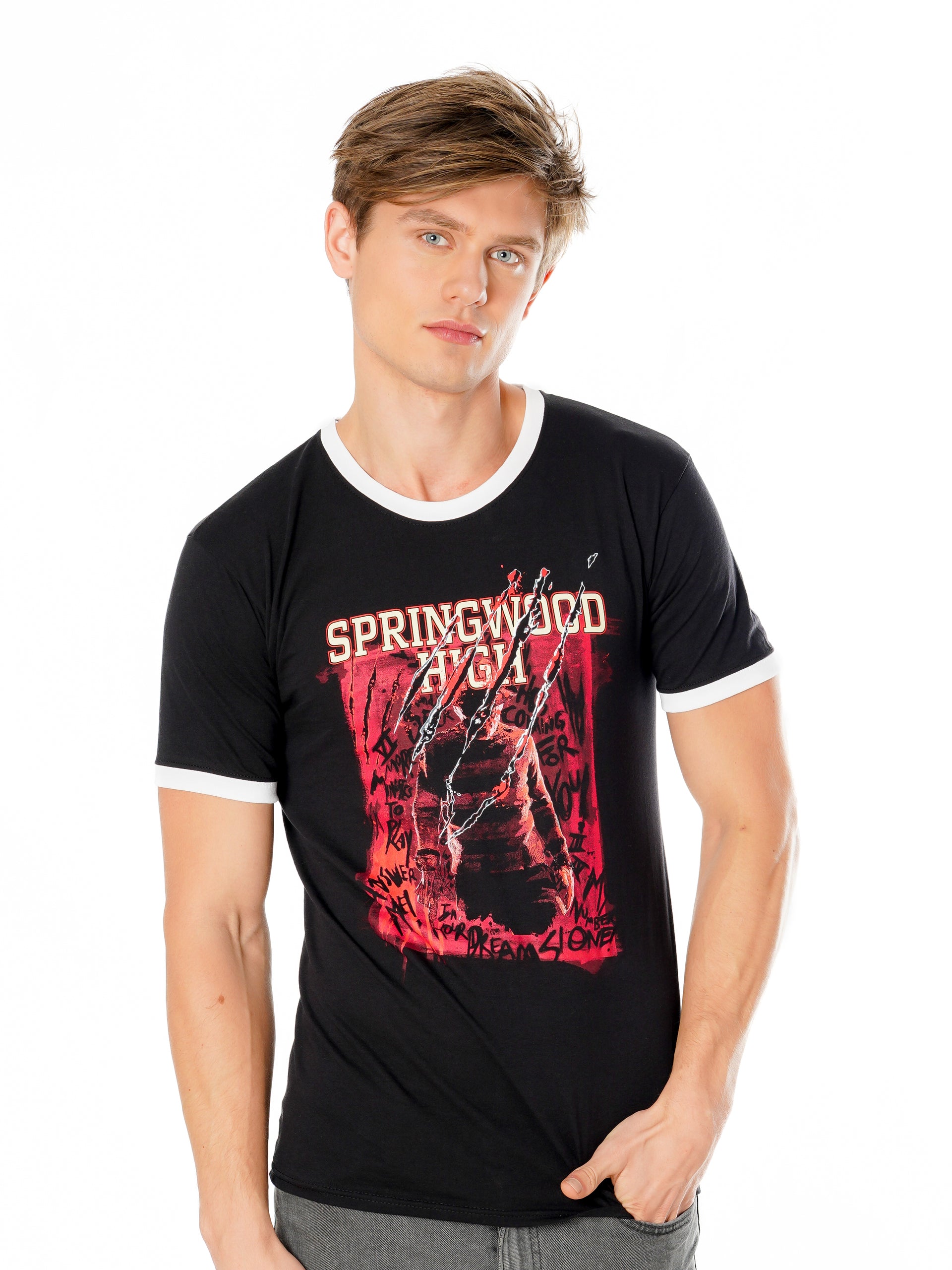 Nightmare On Elm Street Springwood High Tshirt