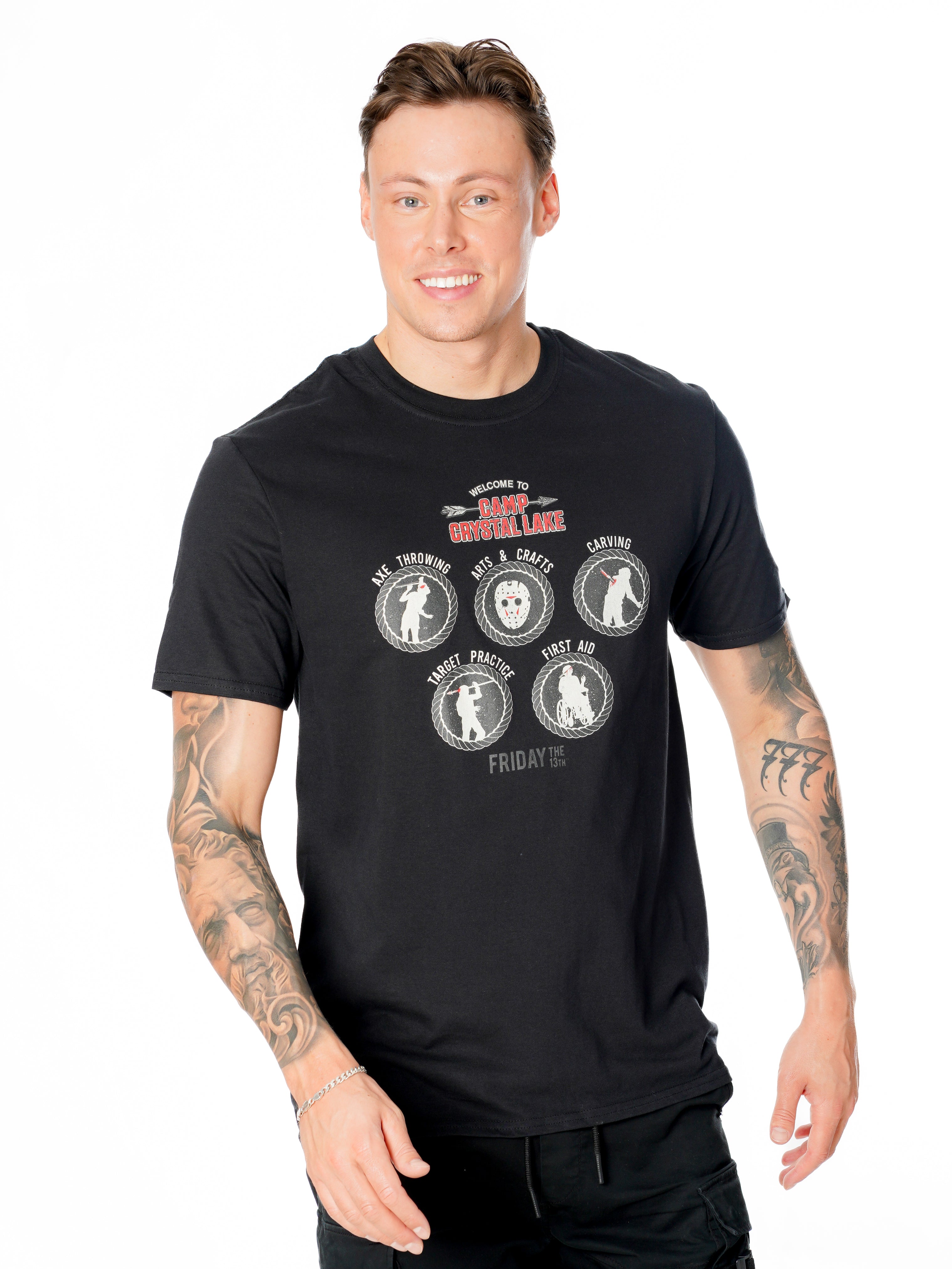 Friday 13Th Camp Activities T-shirt