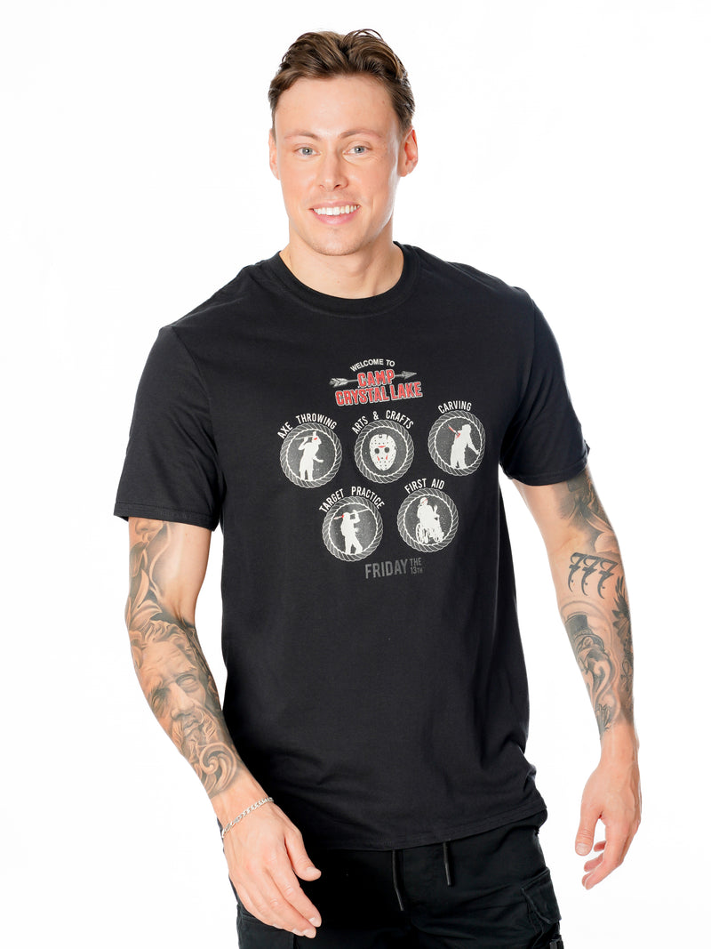Friday 13Th Camp Activities T-shirt