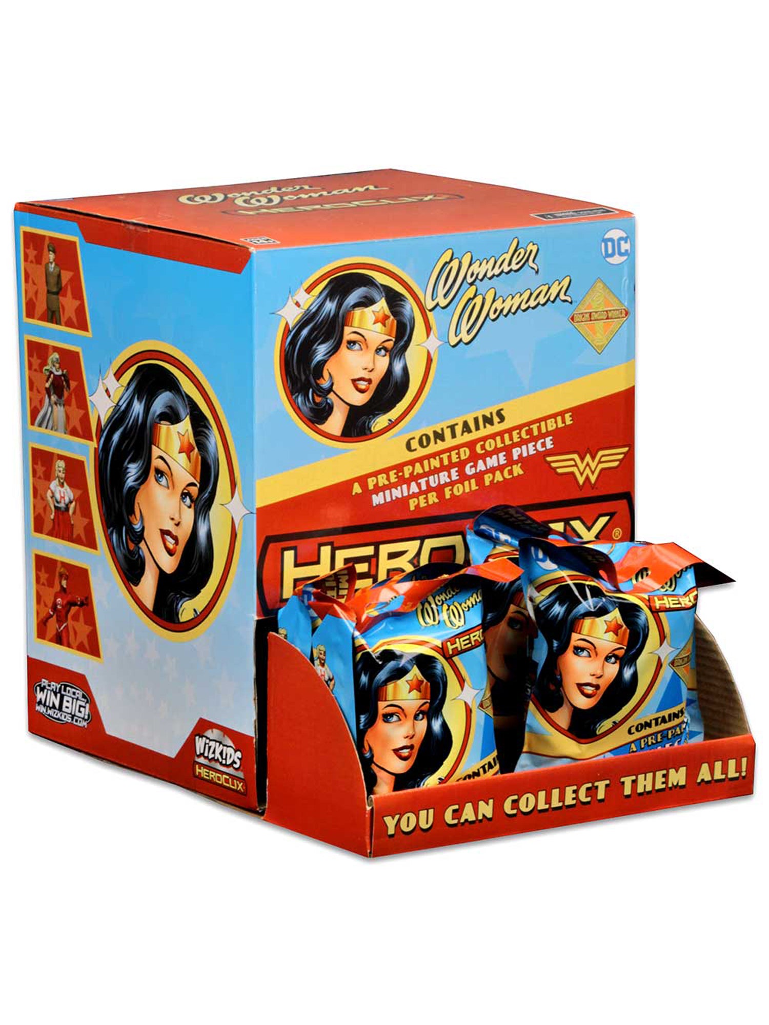 Wonder Woman Gravity Feed Countertop Display Heroclix