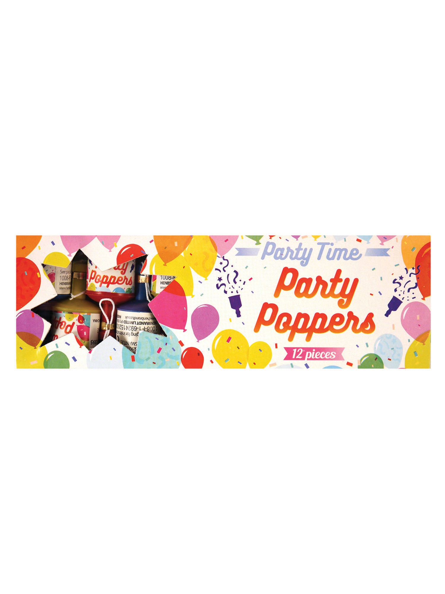 PartyPoppers.Champ (min 12 boxes)