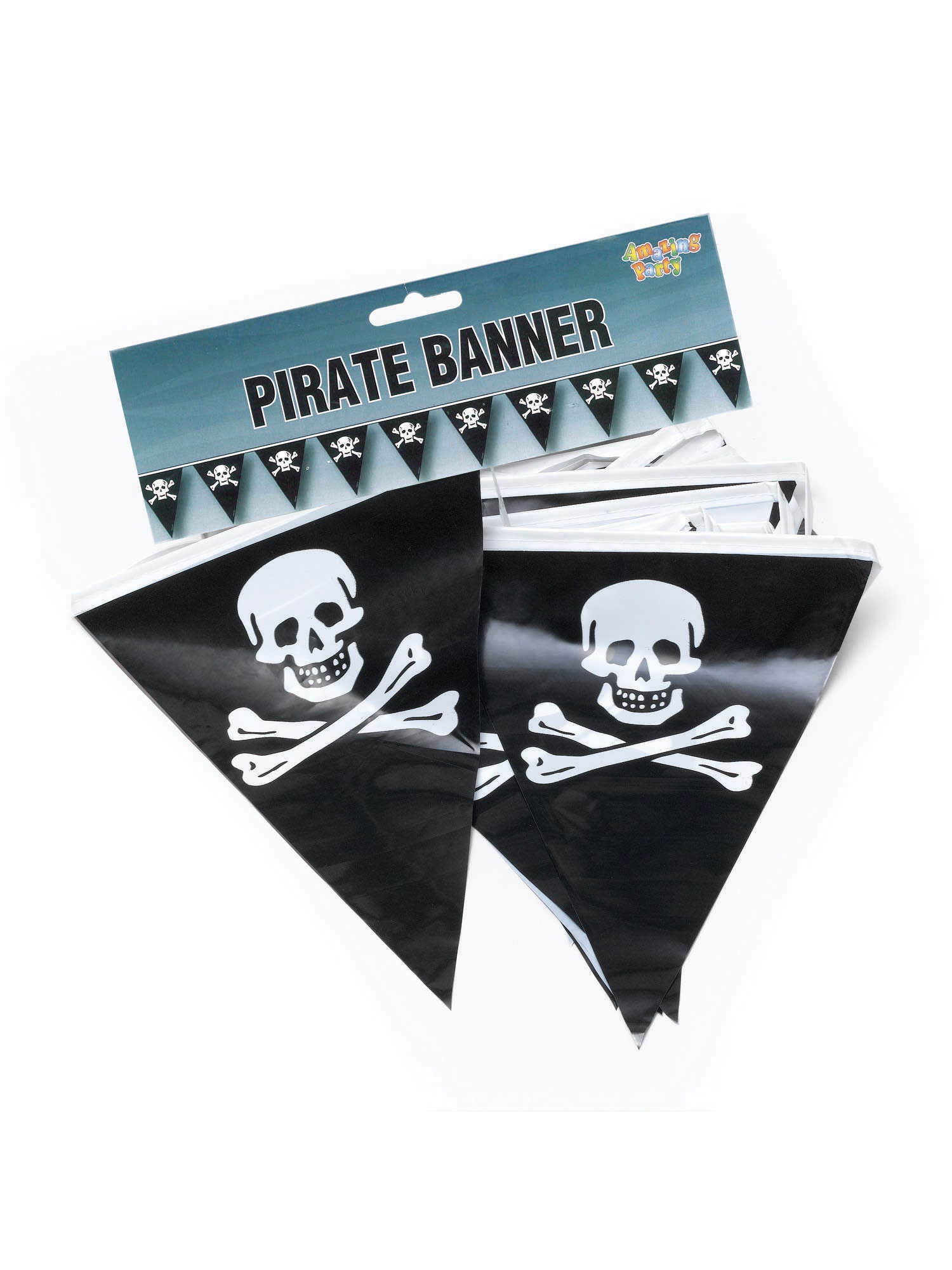 Pirate Bunting. 7mtr/25 Flags