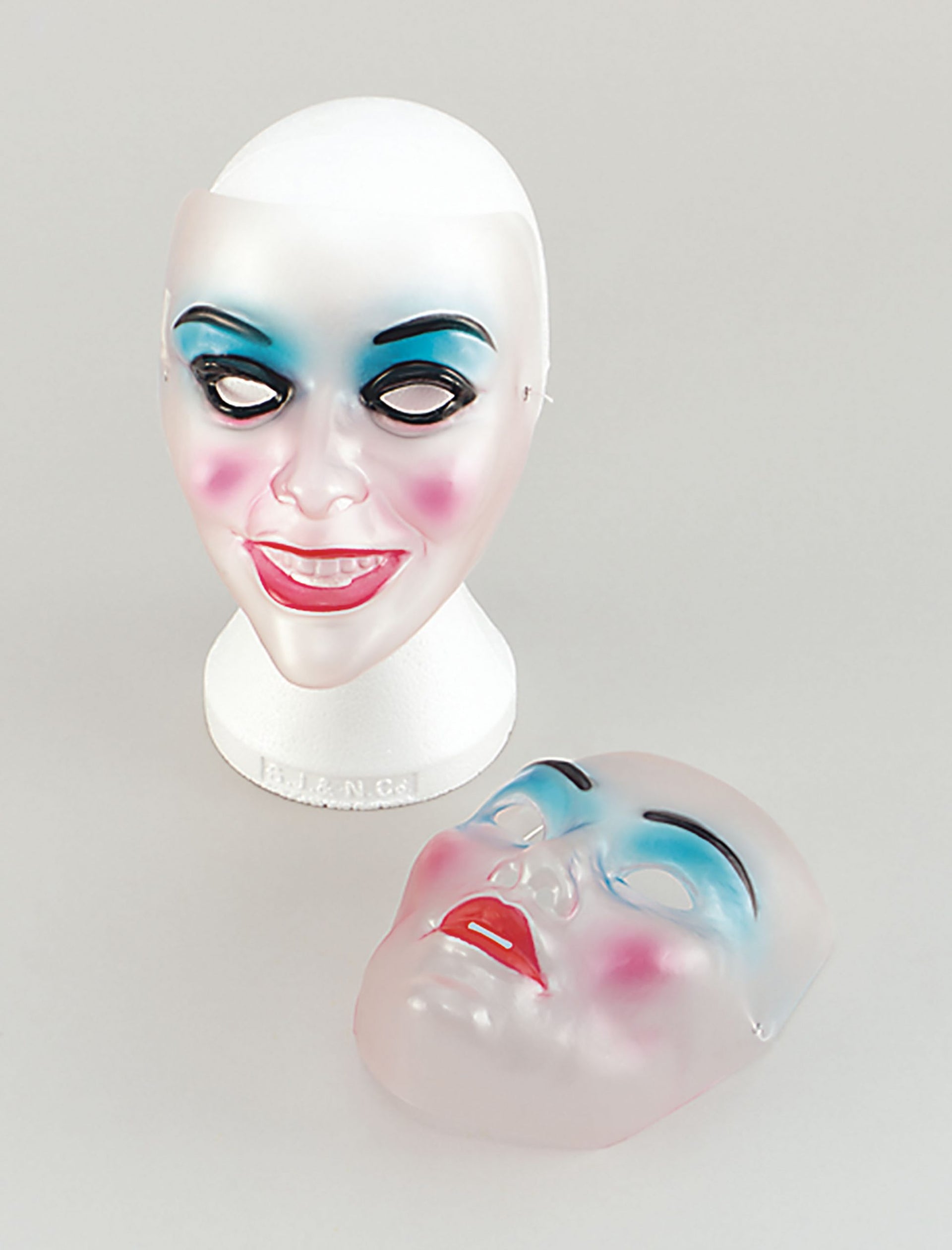 Transparent Female Mask (Pack of 12)