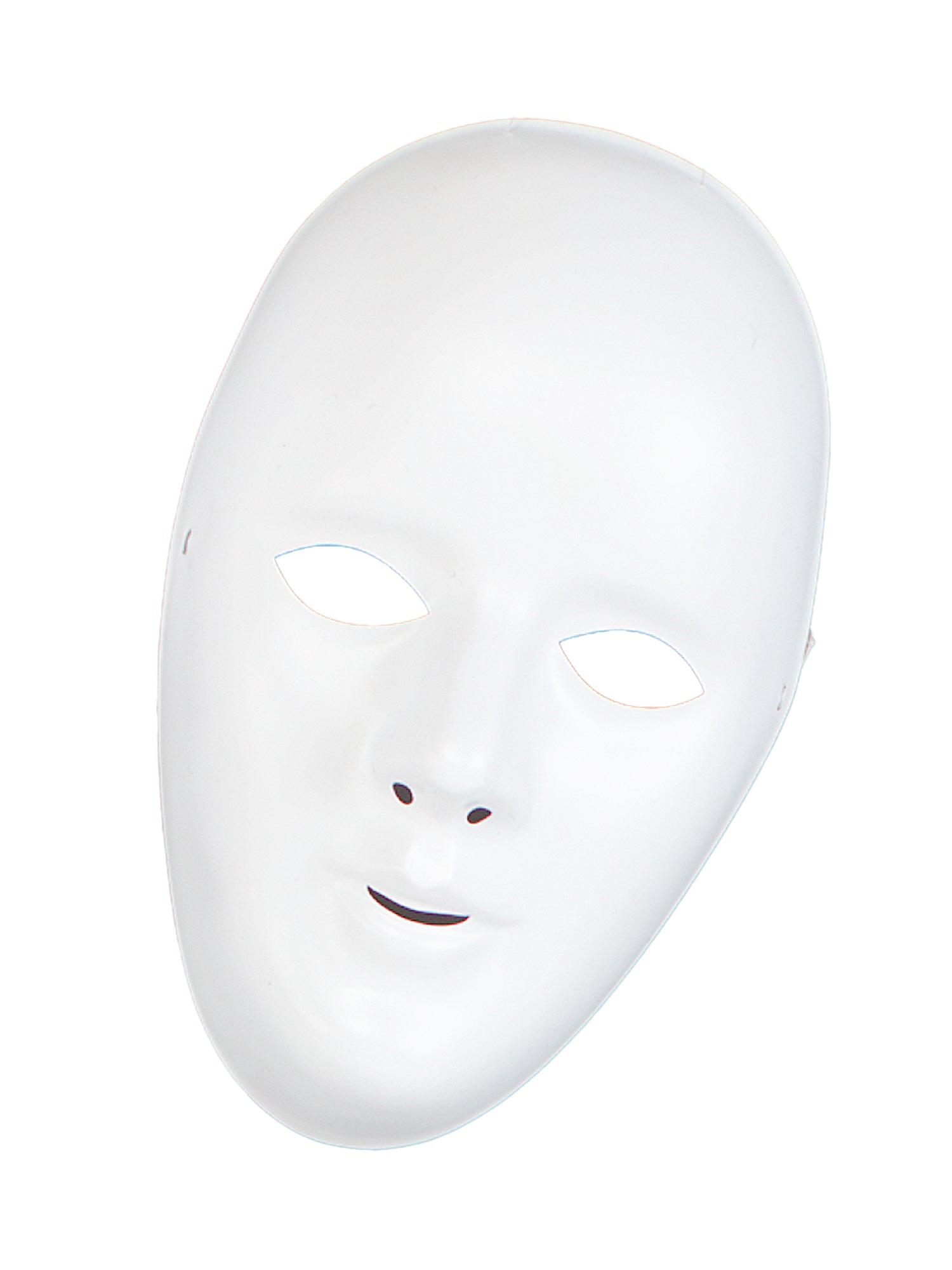 Deluxe Female Face Mask. White