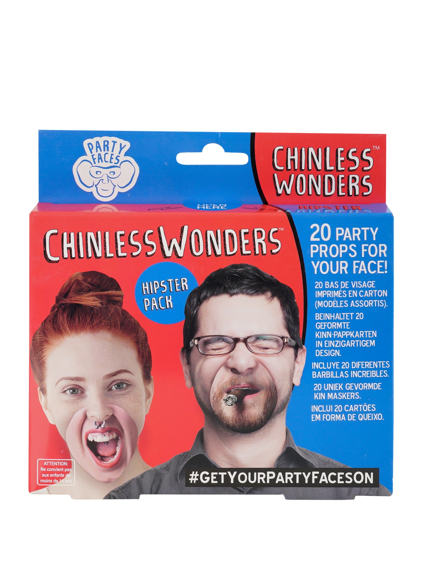 Chinless Wonders Hipster pack (Mask)