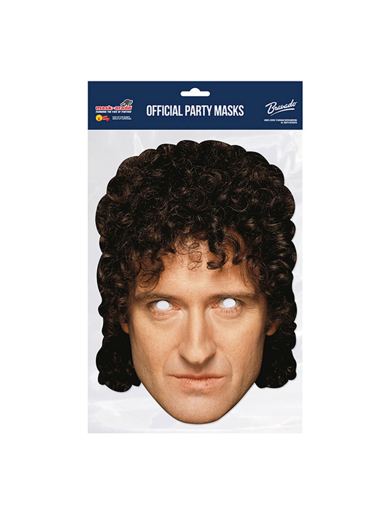 Brian May Queen Mask