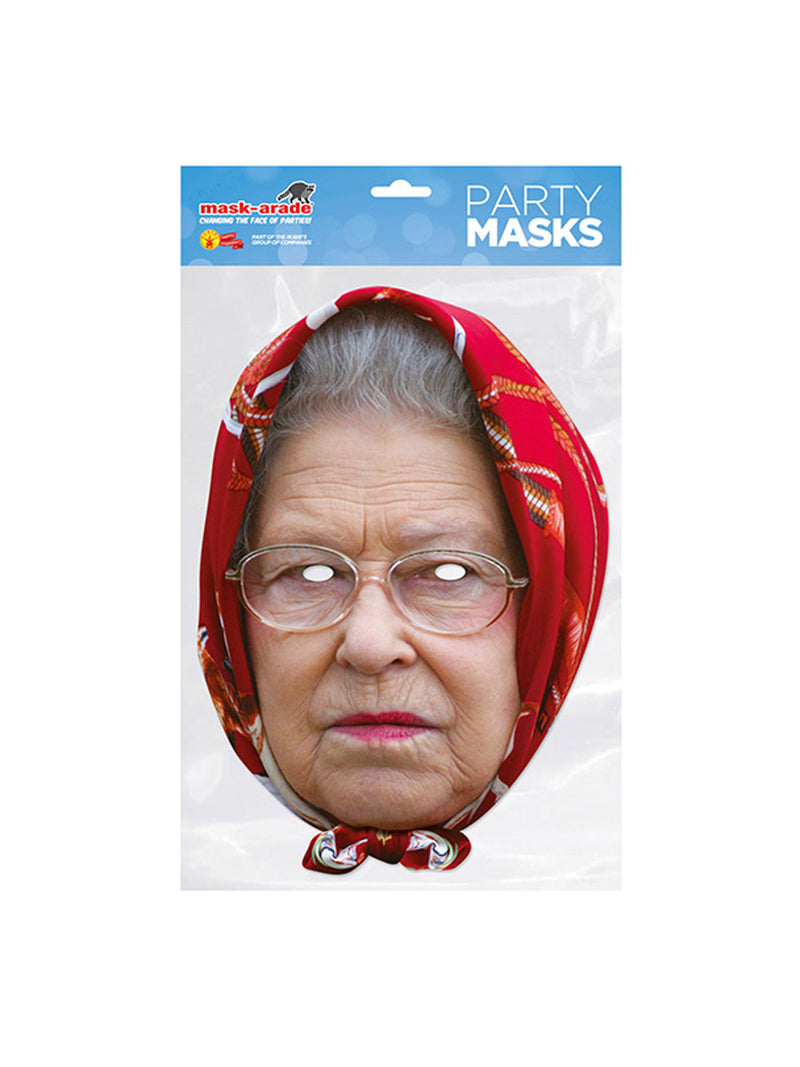 Queen Headscarf Celebrity Face Mask