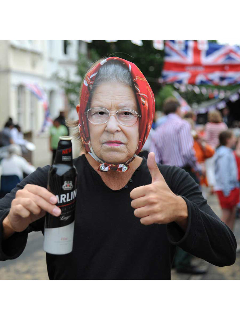 Queen Headscarf Celebrity Face Mask