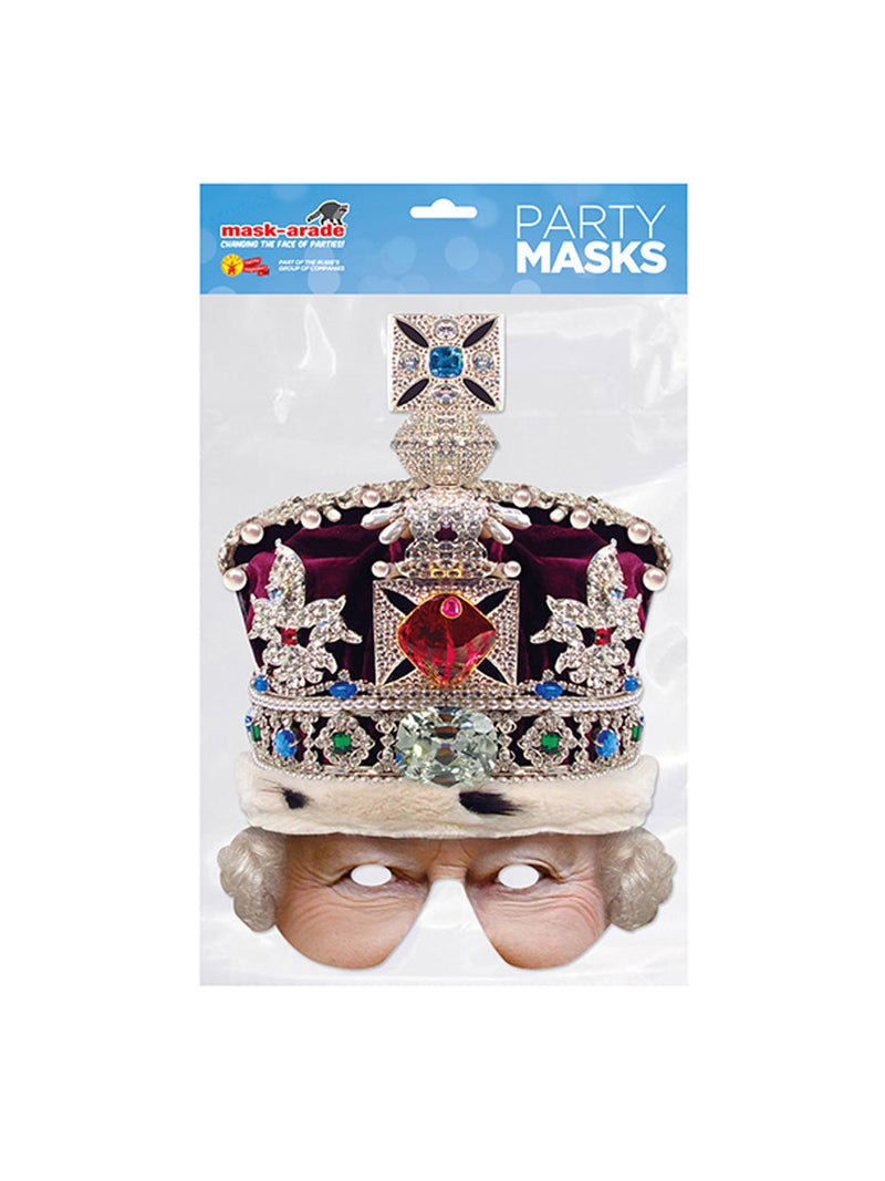 CROWNED QUEEN HALF MASK