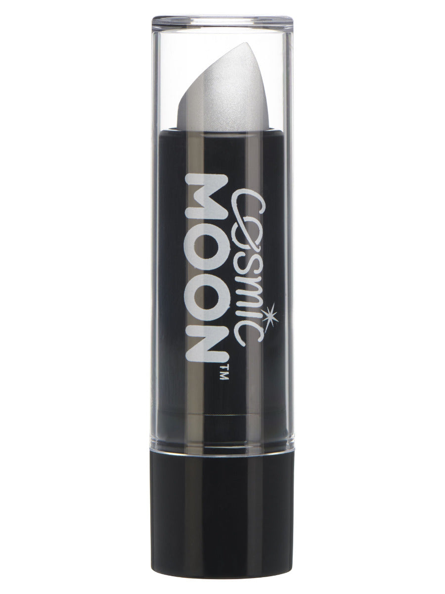 Cosmic Moon Metallic Lipstick, Silver - 1