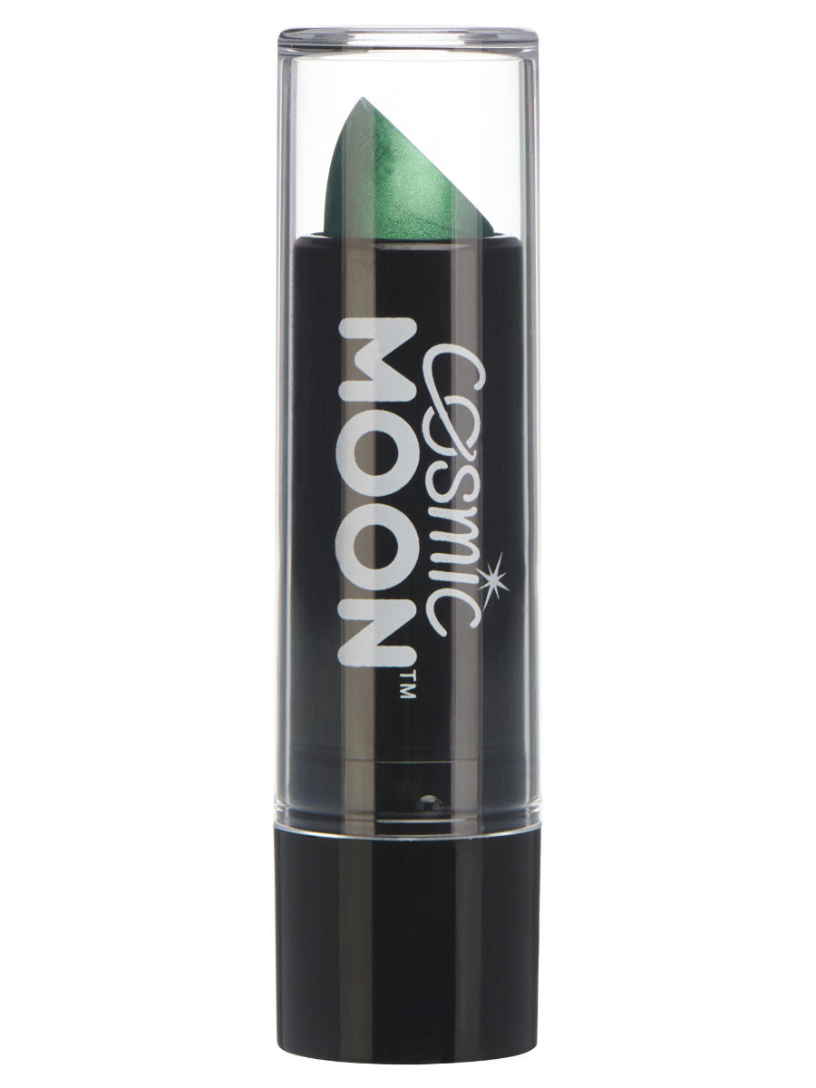 Cosmic Moon Metallic Lipstick, Green - 1