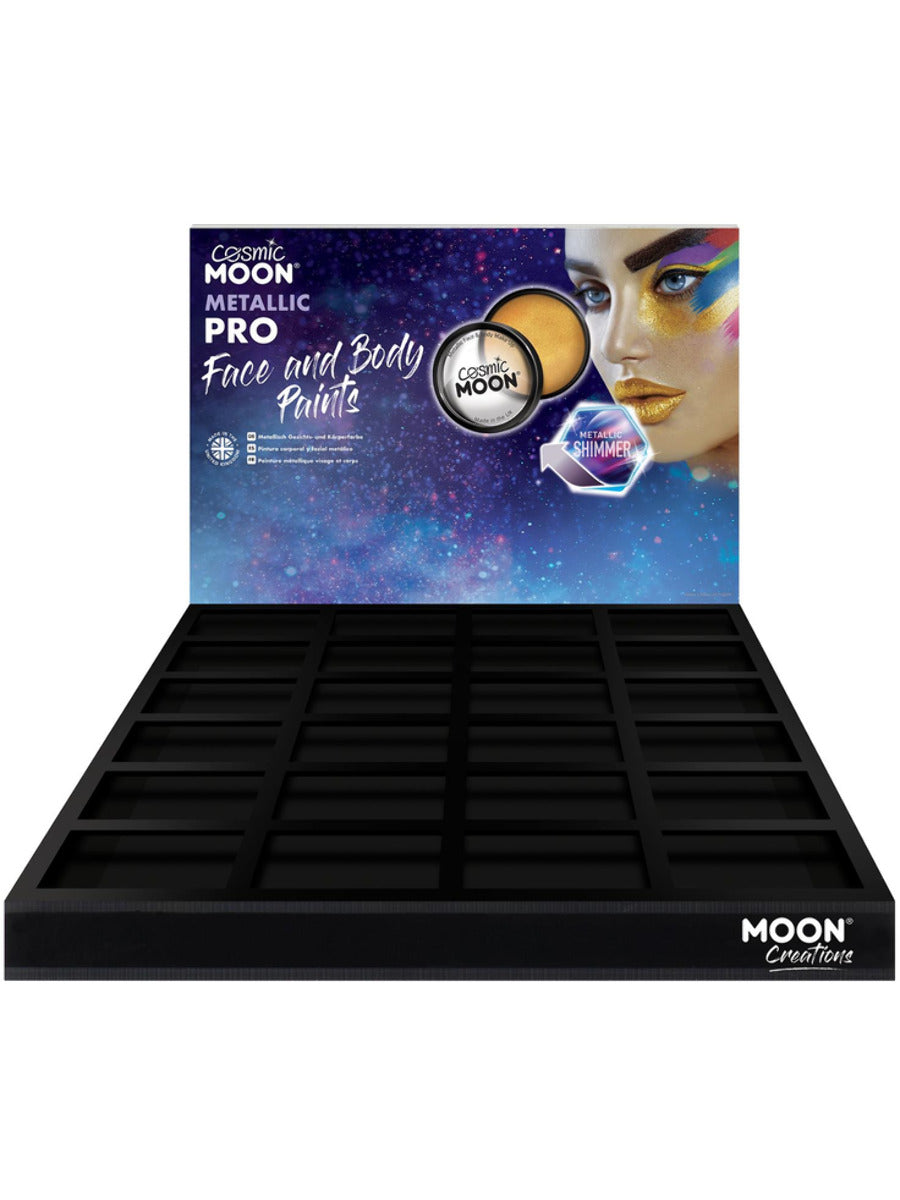 Cosmic Moon Metallic Pro Face Paint Cake Pots,  - 1