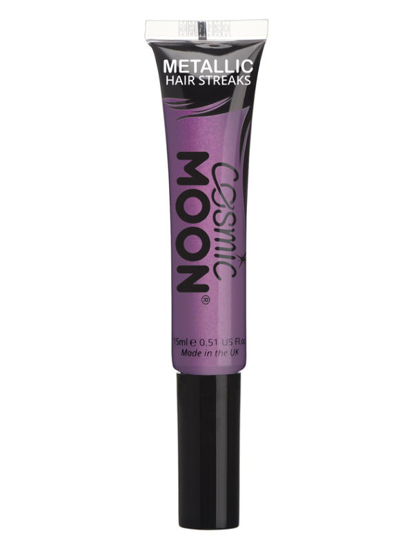 Cosmic Moon Metallic Hair Streaks, Purple - 2