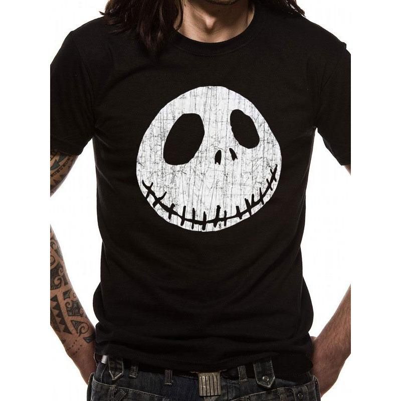 Nightmare Before Christmas Jack Cracked Face Unisex T-Sh