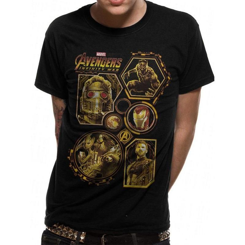 Avengers Infinity War Block Characters Unisex T-Shirt