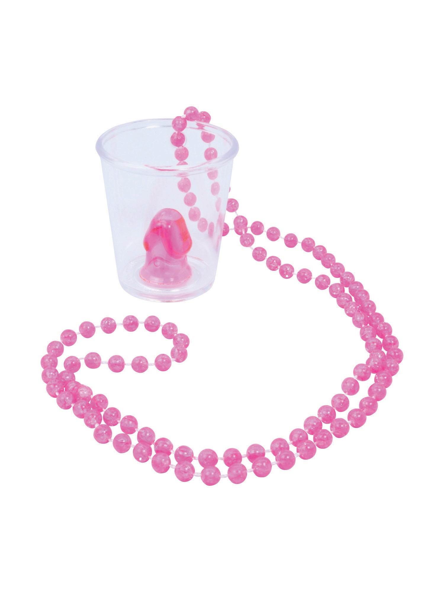 Willy Shotglass Necklace 90cm Bead