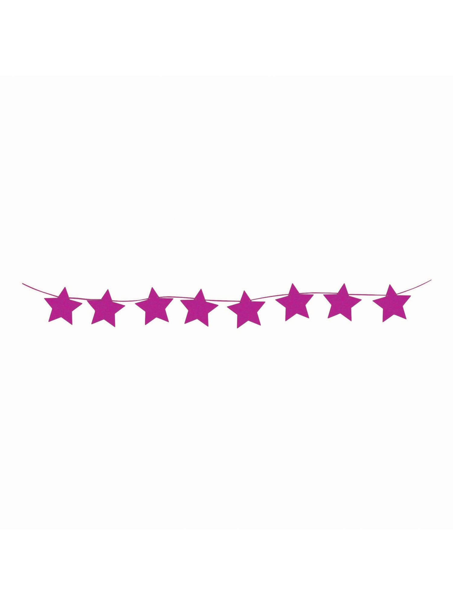 Banner Diam Star Ht Pink 2.4m 8pcs/pk