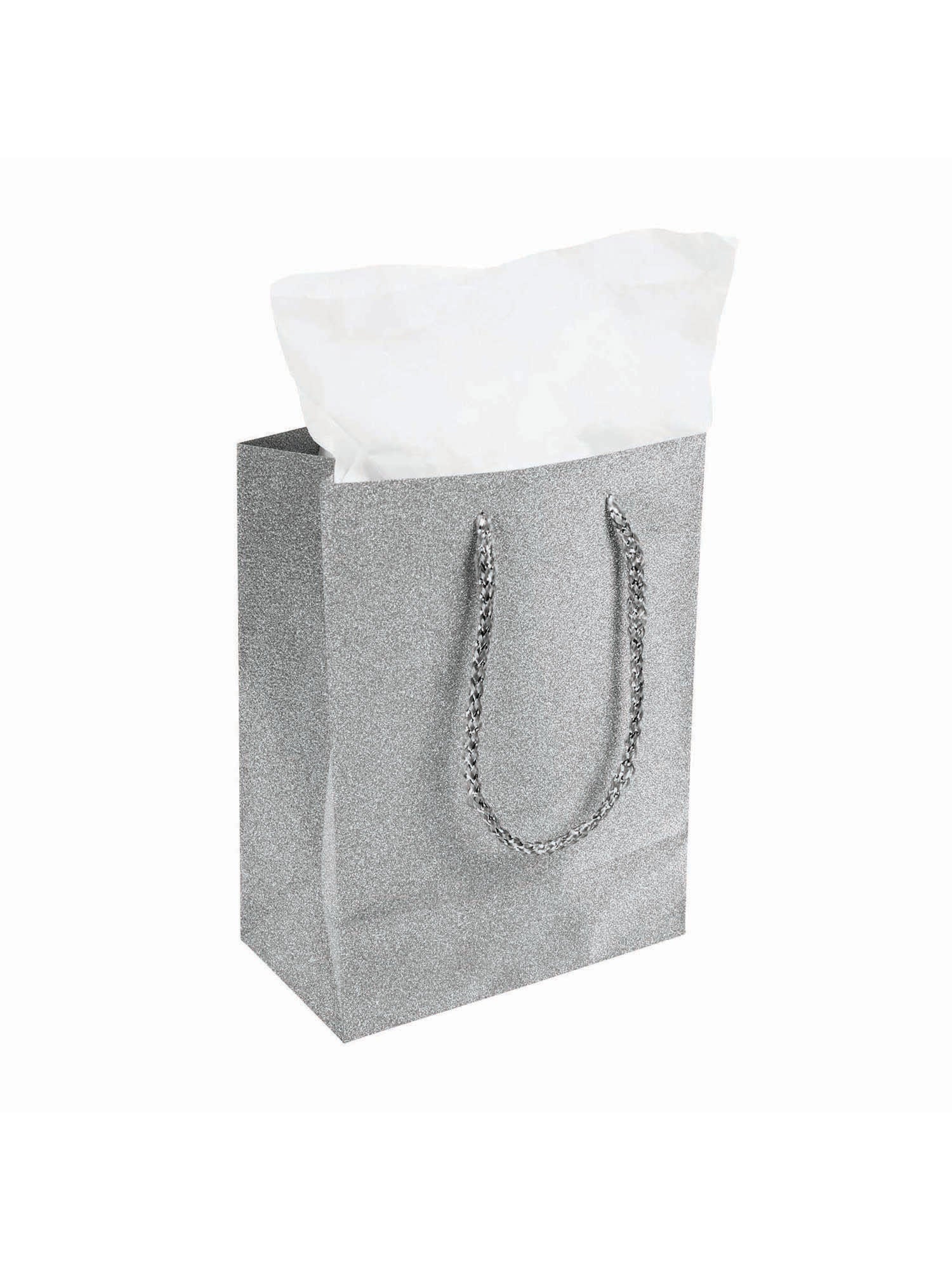 Diamond Gift Bag Silver (22x17x10cm)