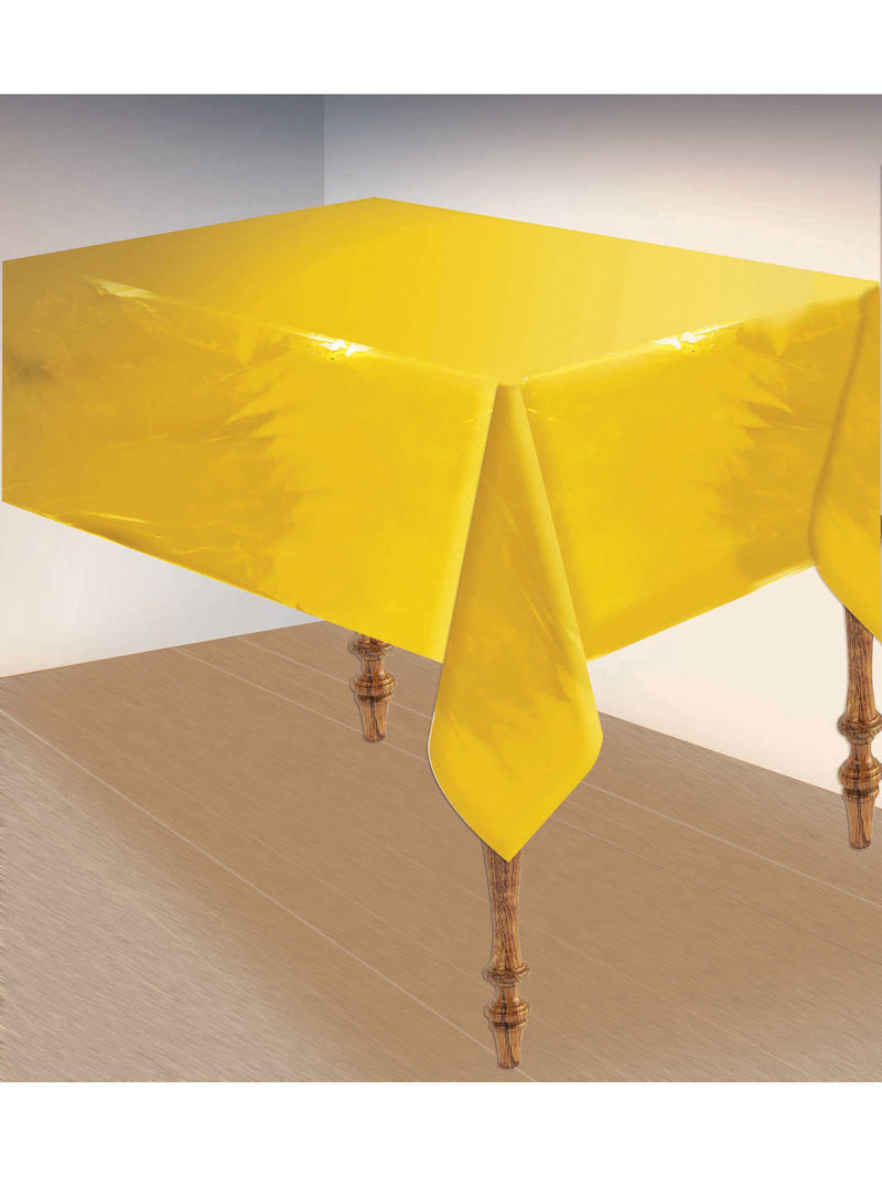 Gold Metallic Table Cover? 135X 270Cm