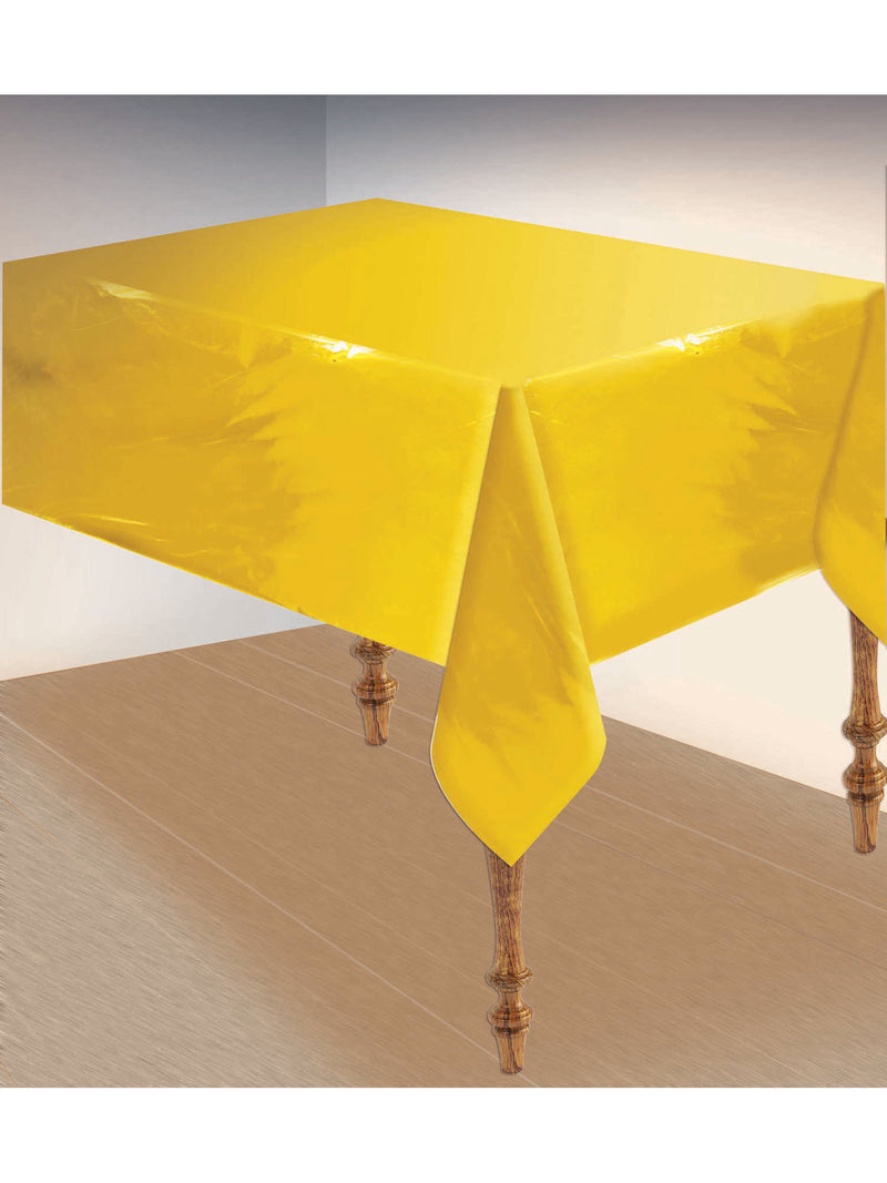 Gold Metallic Table Cover? 135X 270Cm