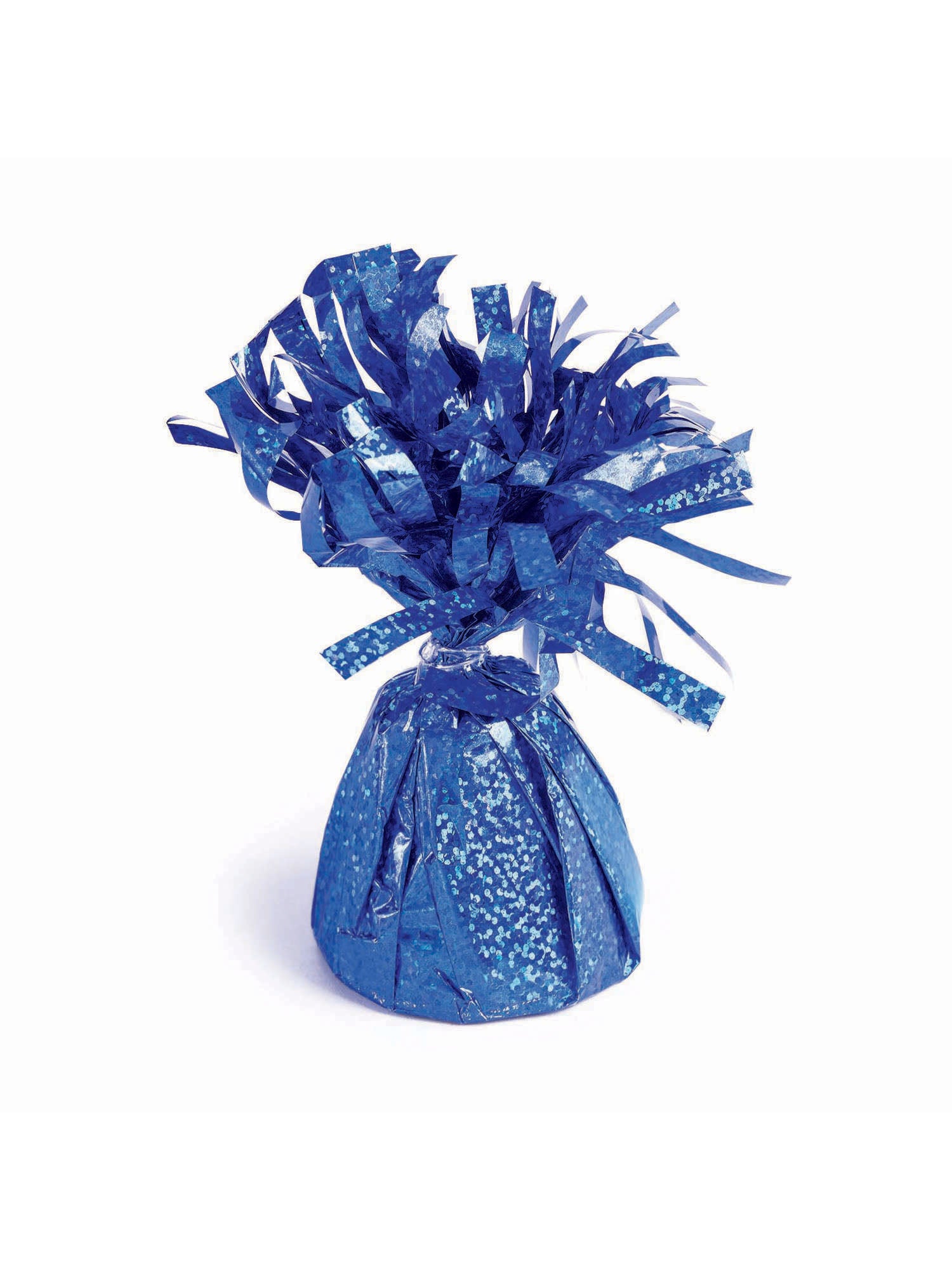 Balloon Wght Sml Blue Holographic