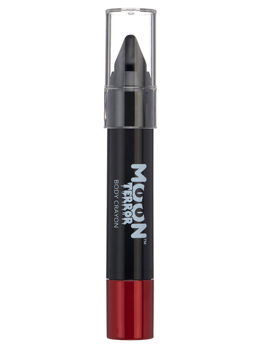Moon Terror Halloween Body Crayons, Black - 1