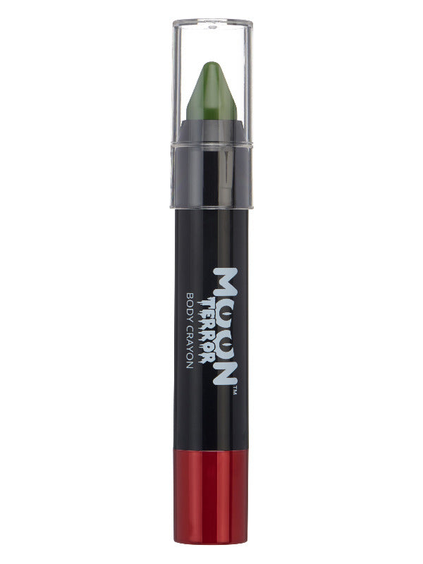 Moon Terror Halloween Body Crayons, Green - 2