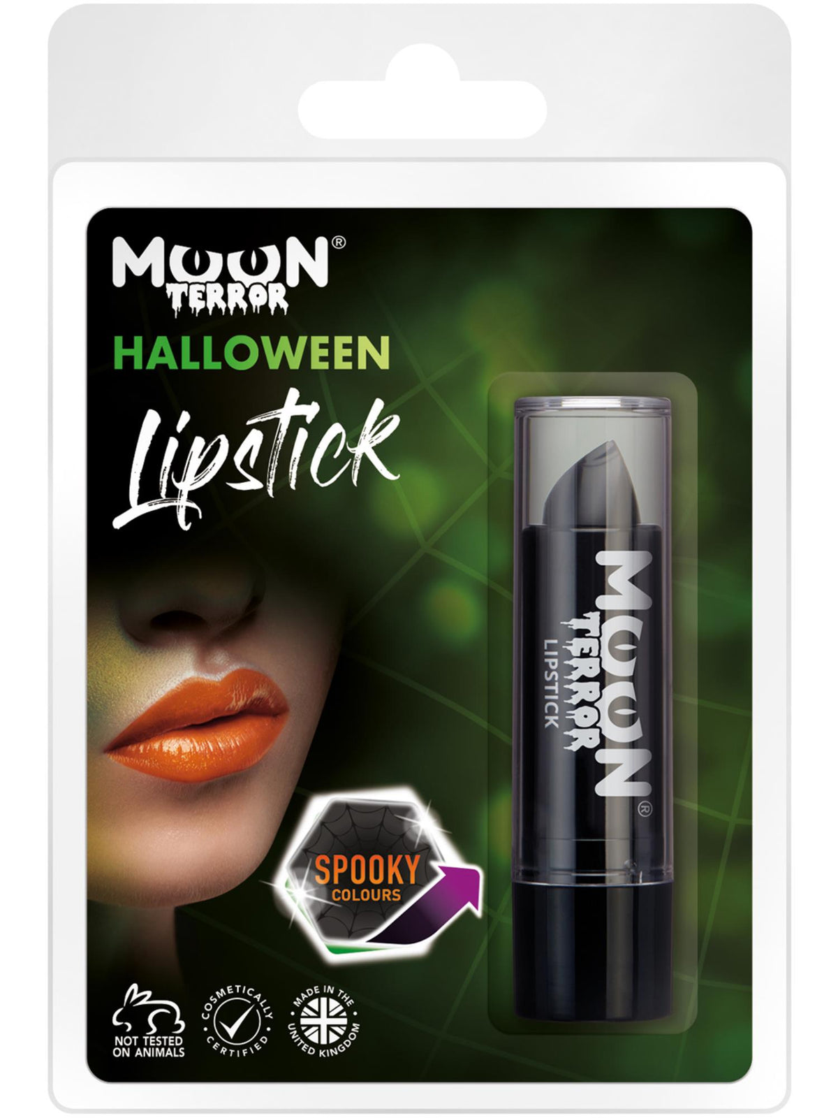 Moon Terror Halloween Lipstick, Black 1