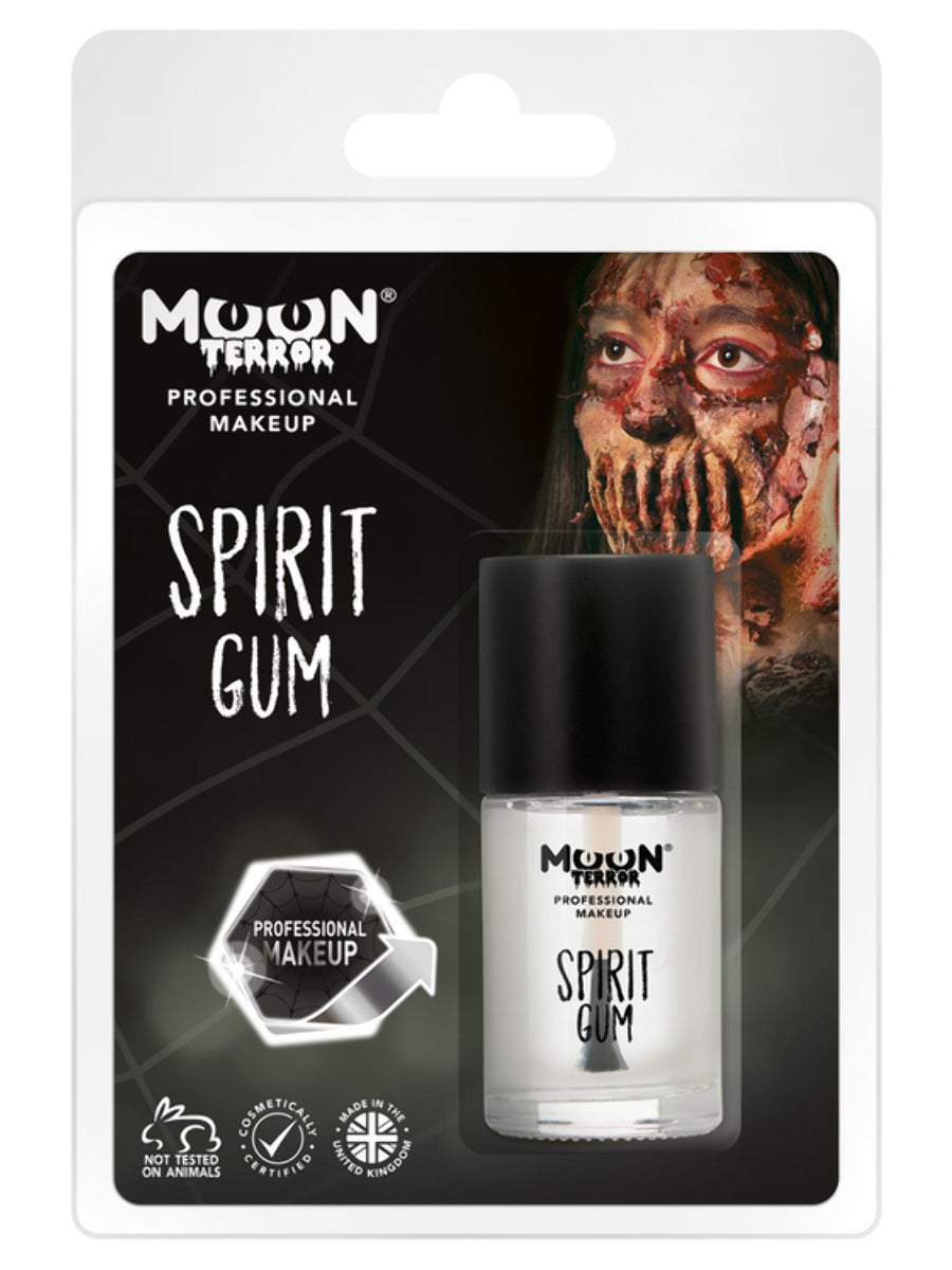 Moon Terror Pro FX Spirit Gum, Clear - 1