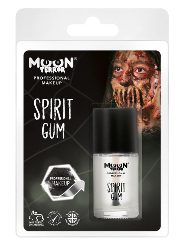 Moon Terror Pro FX Spirit Gum, Clear - 2