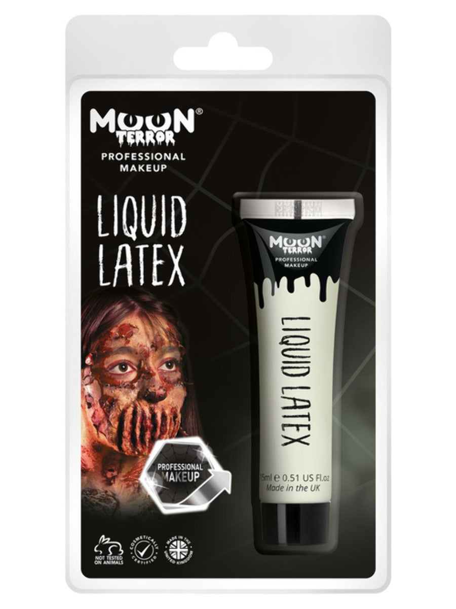 Moon Terror Pro FX Liquid Latex Clamshell, White - 1