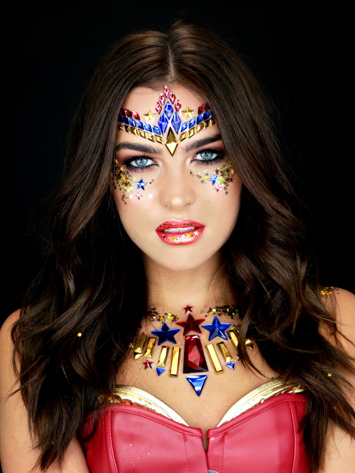 Wonder Woman Face Jewel